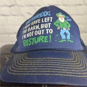 Funny Trucker Hat VTG